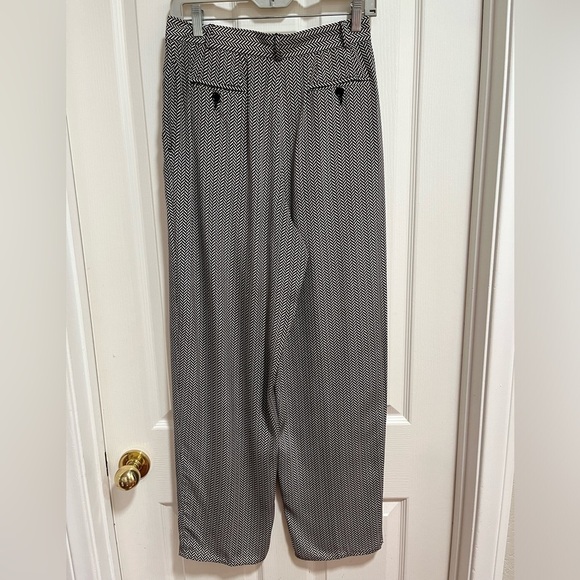 VINTAGE Giorgio Armani Silk Blend Breezy Sheer Lightweight Pants Made in Italy - Picture 2 of 10